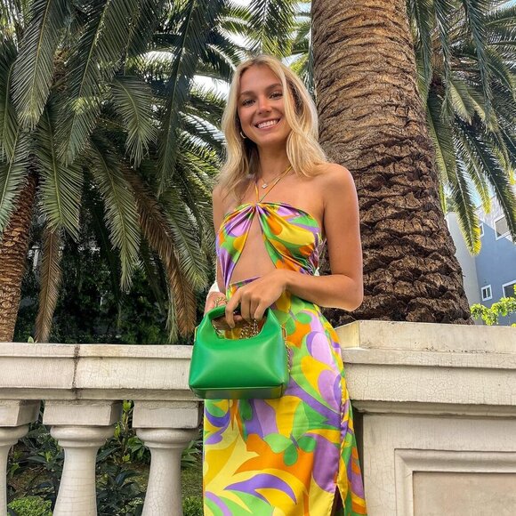 Small Vegan Leather Crossbody Shoulder Bag for Women Mini Purses - Picture 6 of 9